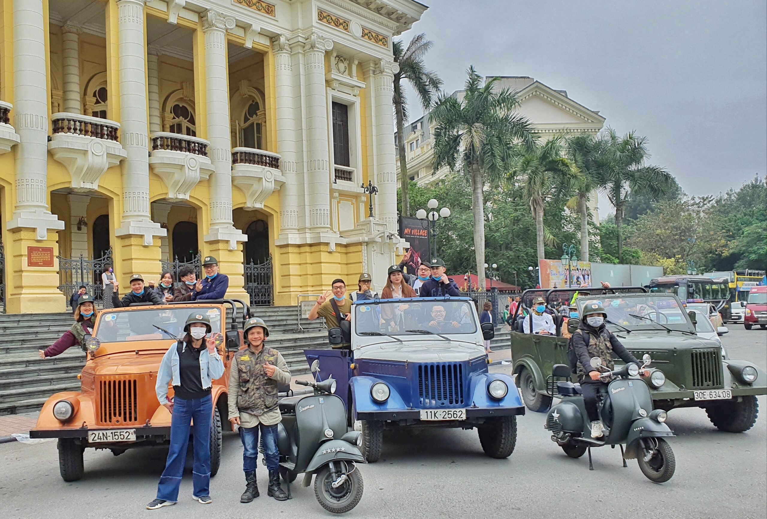 HANOI JEEP TOUR 1 DAY EXPLORE BA VI NATIONAL PARK & DUONG LAM ANCIENT VILLAGE